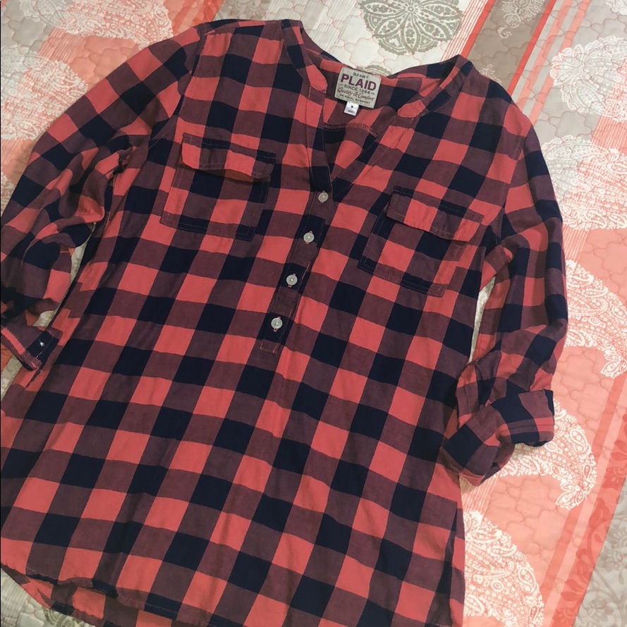 Old Navy Half Button